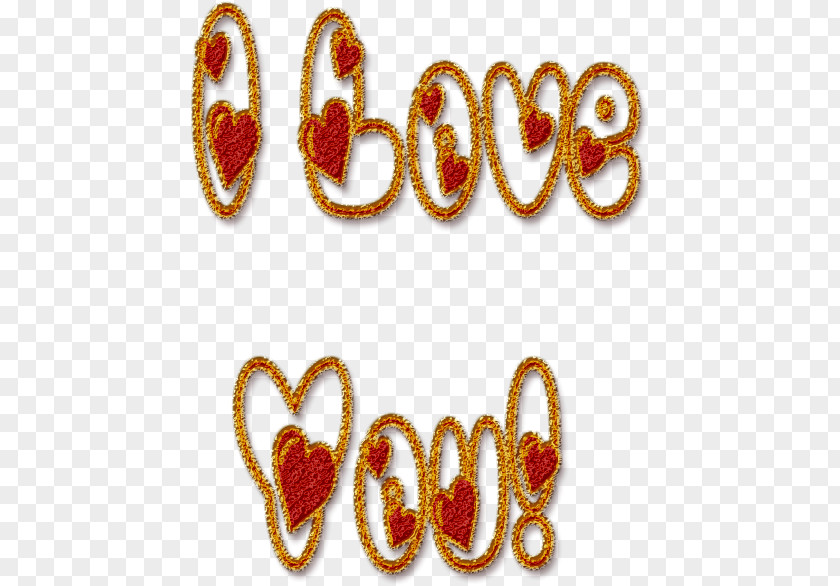 Love You Jewellery Font PNG