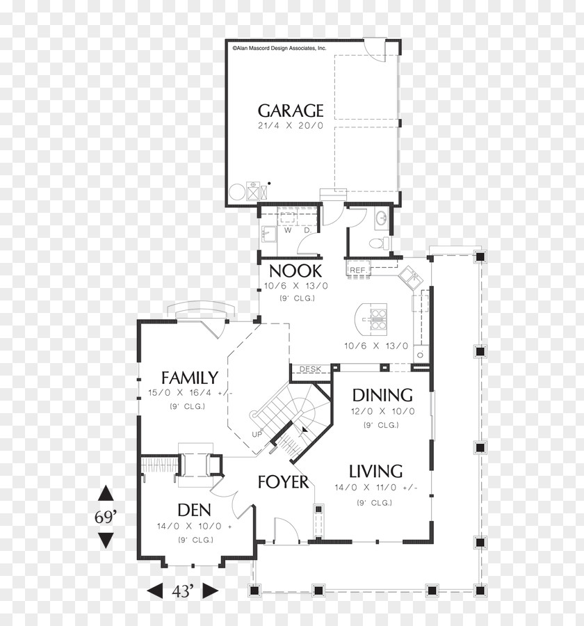 Design Floor Plan Paper House PNG