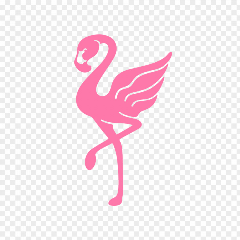 Flamingo Logo T-shirt Brand Clothing PNG