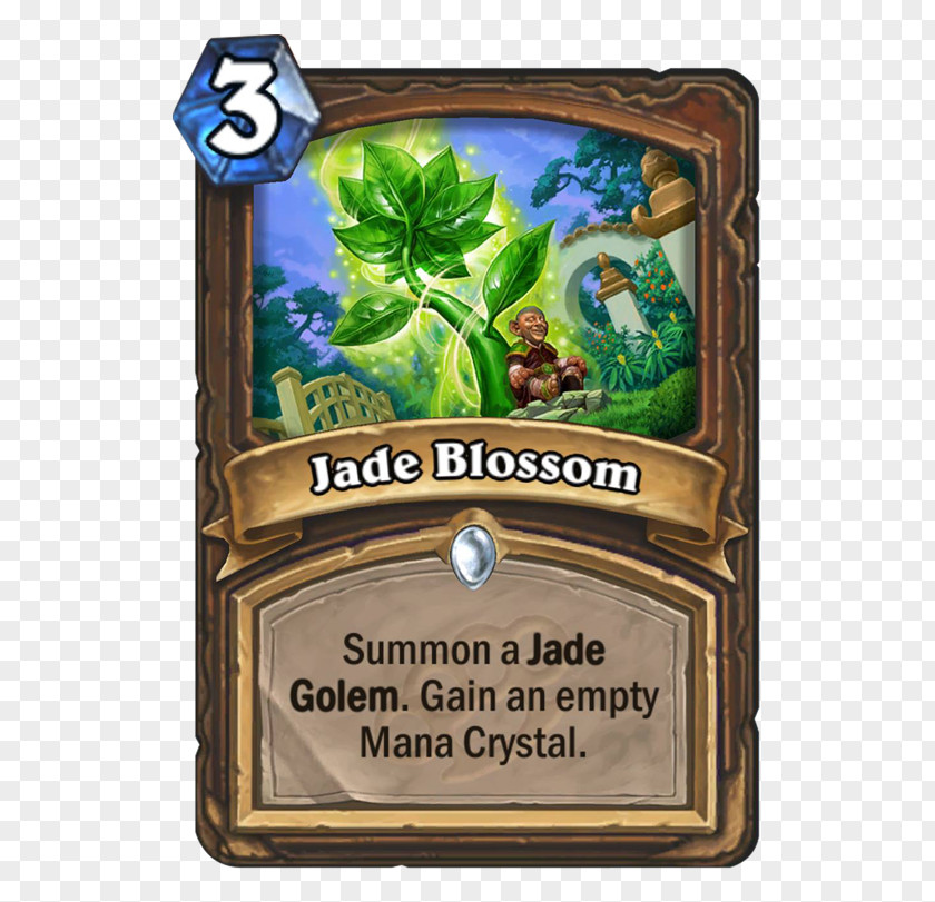 Hearthstone Jade Blossom Golem Idol Behemoth PNG