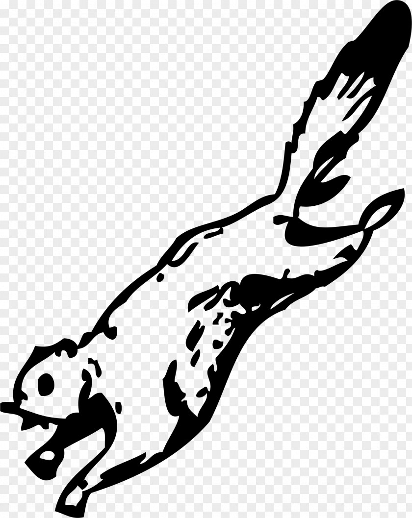 Leaping Flying Squirrel Clip Art PNG