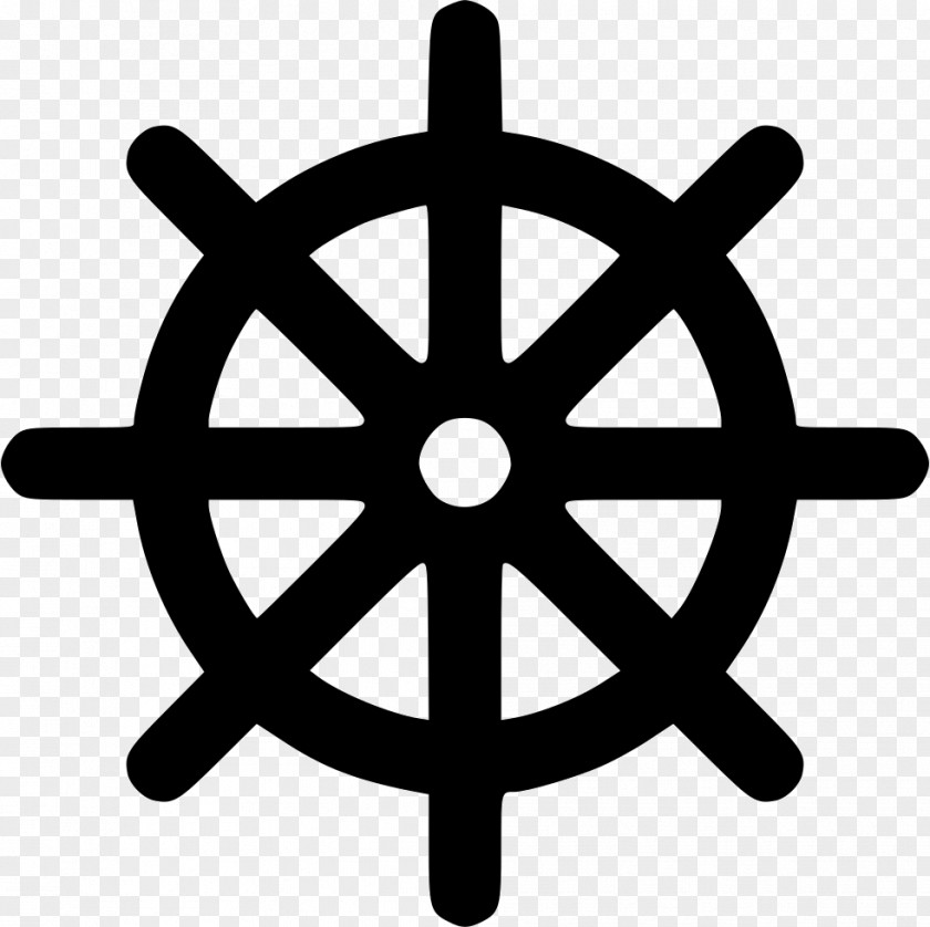 Ship Wheel Tattoo PNG