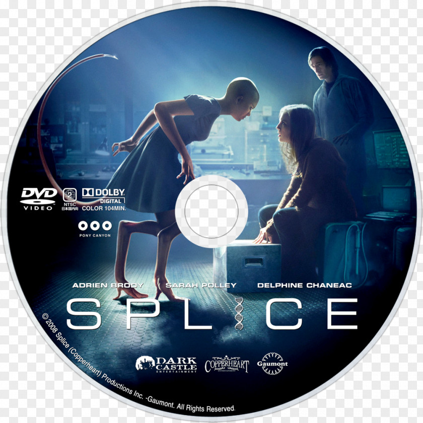 Splice Film Director Dren DVD Cinema PNG