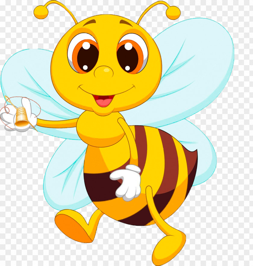 Bee Drawing Image Clip Art Vector Graphics PNG