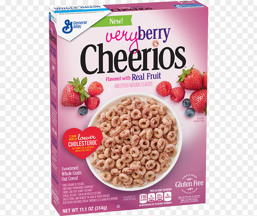 Cheerios Breakfast Cereal Honey Nut Berry Kroger PNG