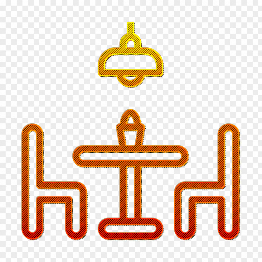 Dining Table Icon Home Equipment Ceiling Lamp PNG