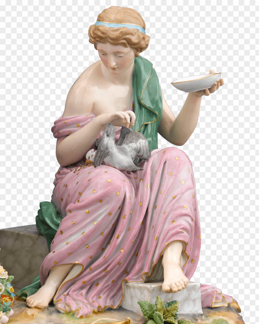 Exquisite Hand-painted Painting Statue Classical Sculpture Figurine PNG