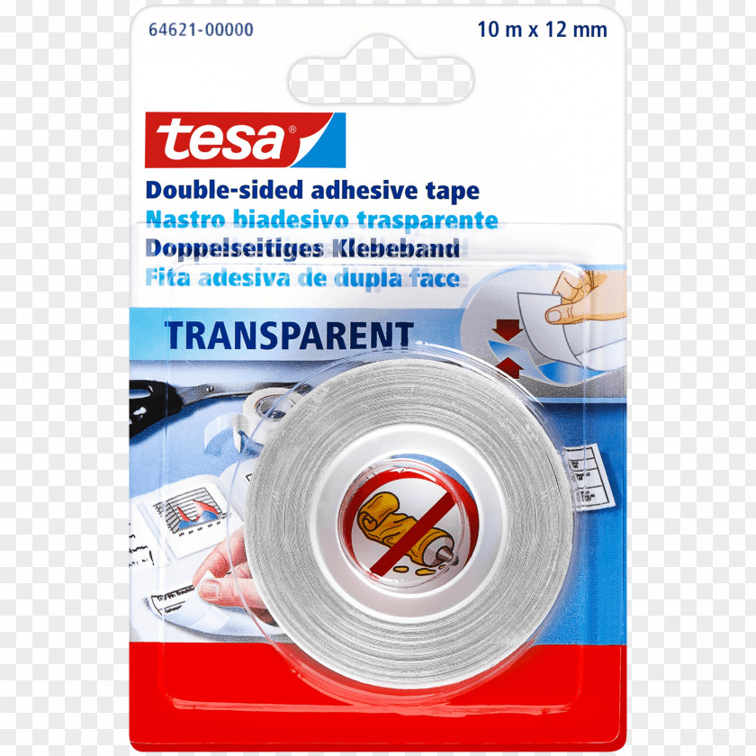Ribbon Adhesive Tape Paper TESA SE Double-sided PNG