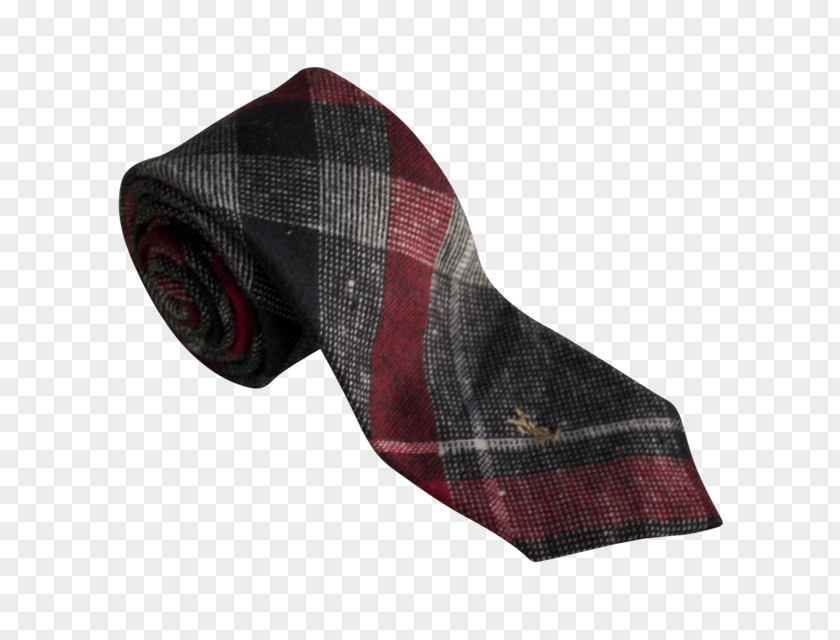 Yellow Tie Tartan Necktie RED.M PNG