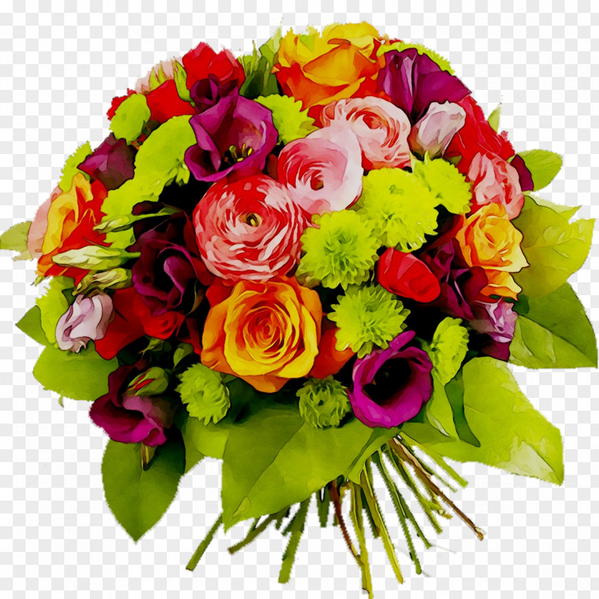 Flower Bouquet Delivery Green Yellow PNG