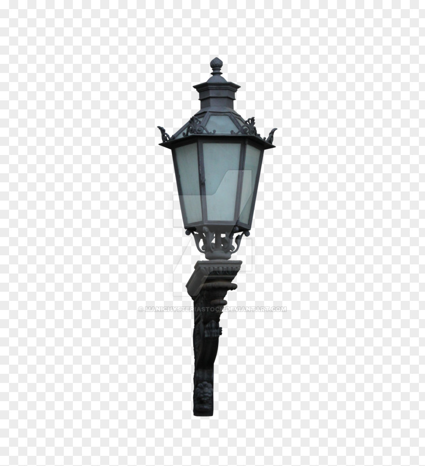 Gold Lamp Street Light Fixture Lighting PNG