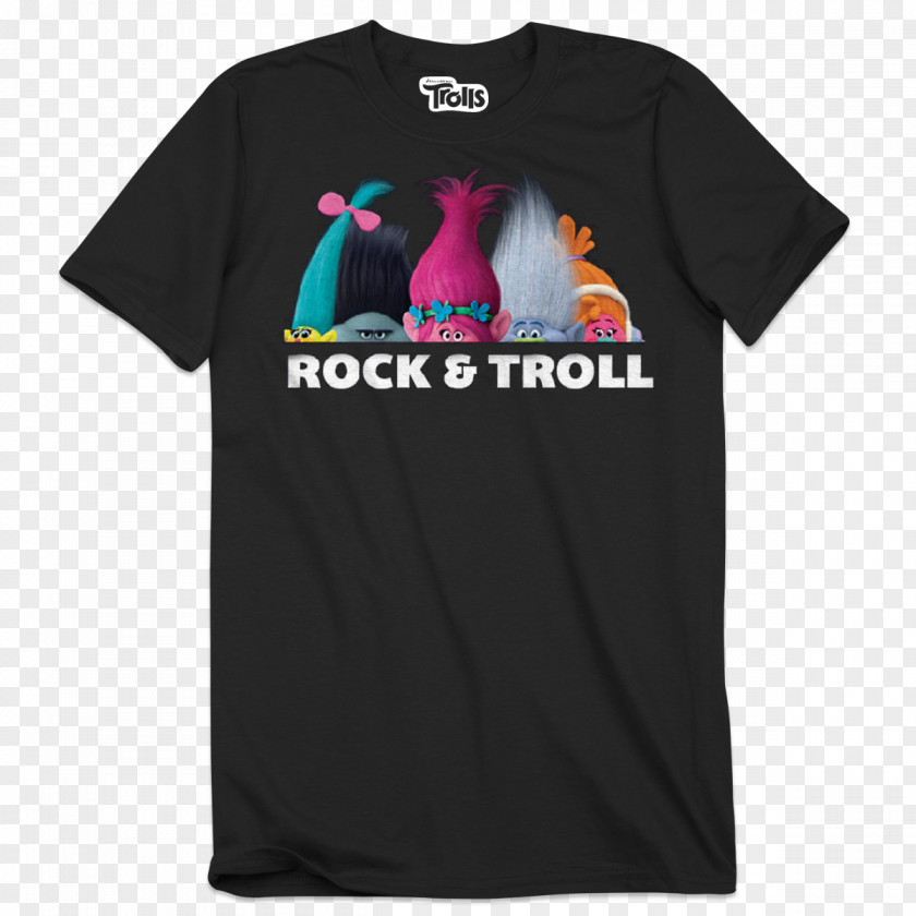 T-shirt Sleeve Trolls Party PNG