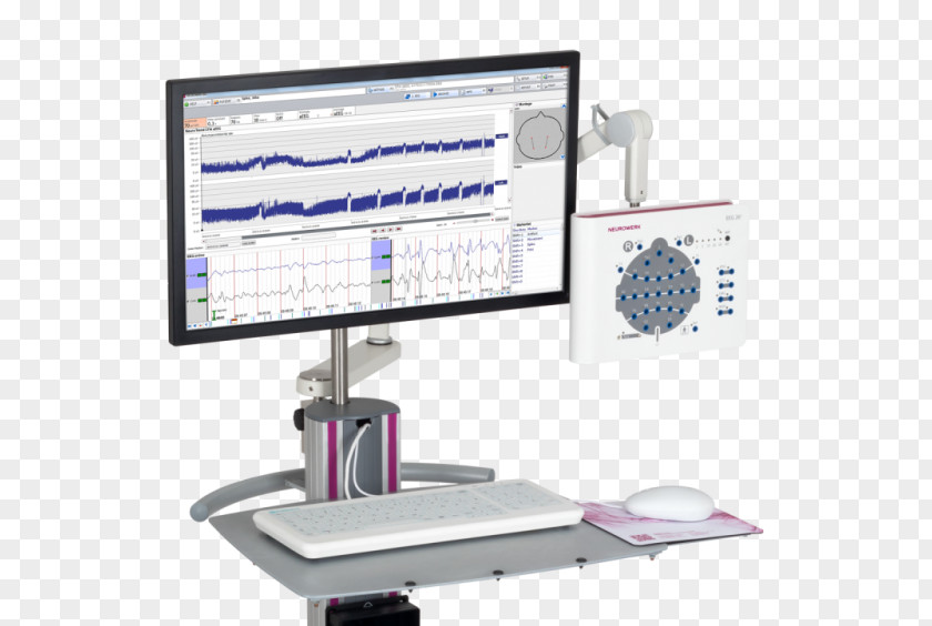 Teller Assist Unit SIGMA Medizin-Technik GmbH 2017 MEDICA Electroencephalography Computer Monitor Accessory Am Gründel PNG