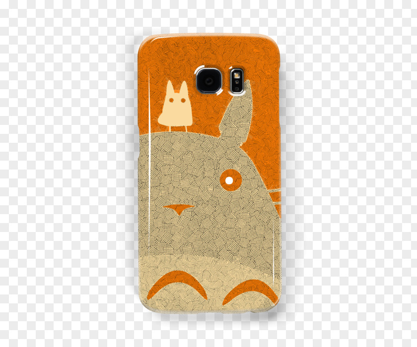 Totoro Painting (Blue Star) Samsung Galaxy S6 Mobile Phone Accessories Watercolor PNG