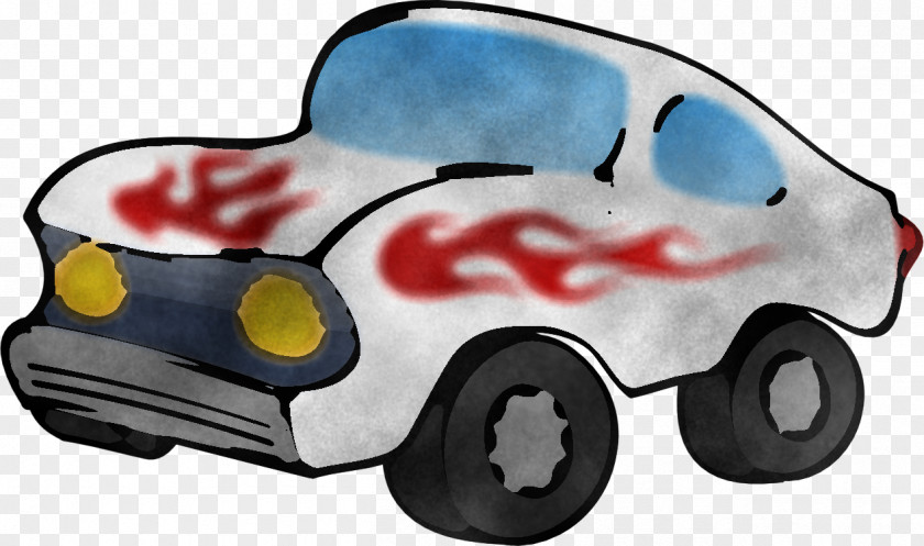 Transport Vehicle Car Cartoon Model PNG