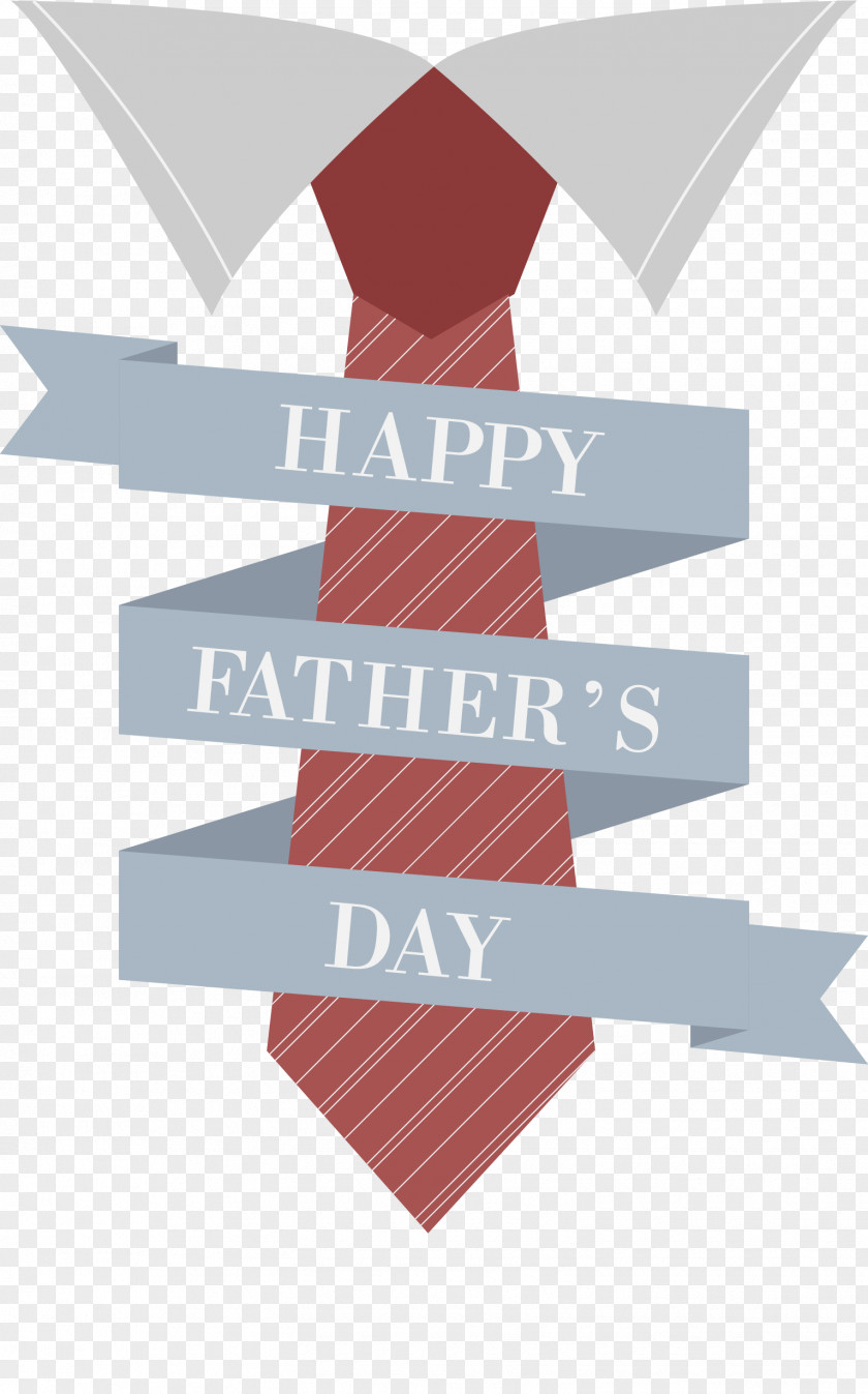 Vector Painted Father's Day Gift PNG