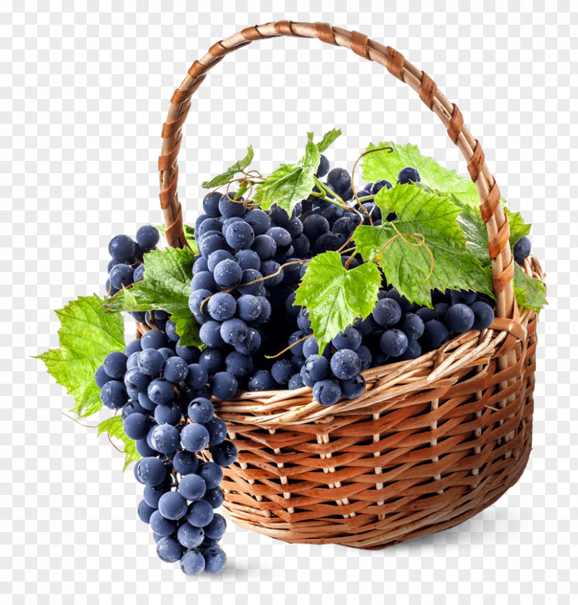 Wine Grape Chasselas Sauvignon Blanc Basket PNG