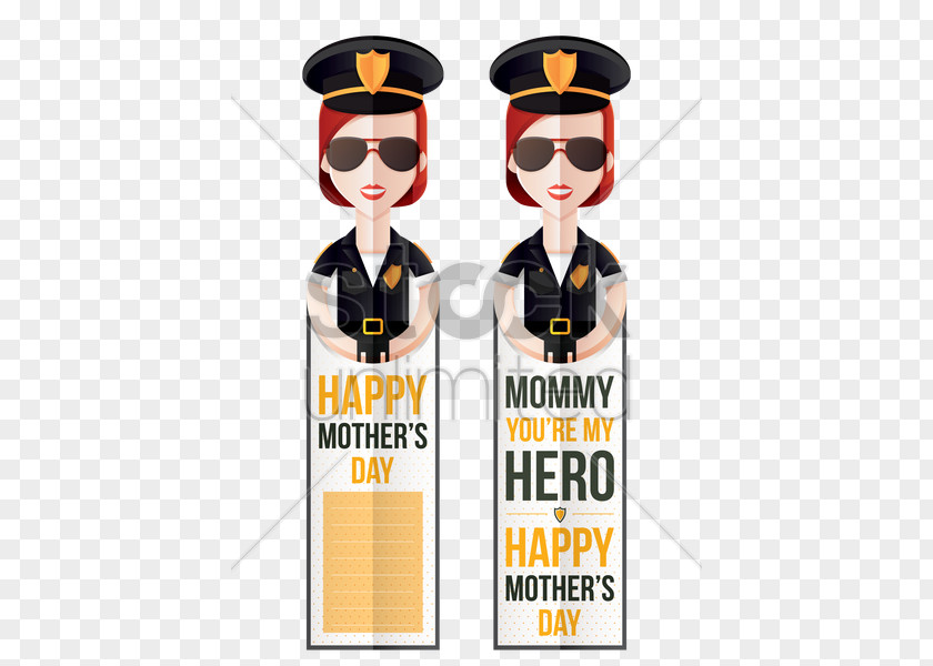 Mother's Day Illustration Police Officer Clip Art PNG