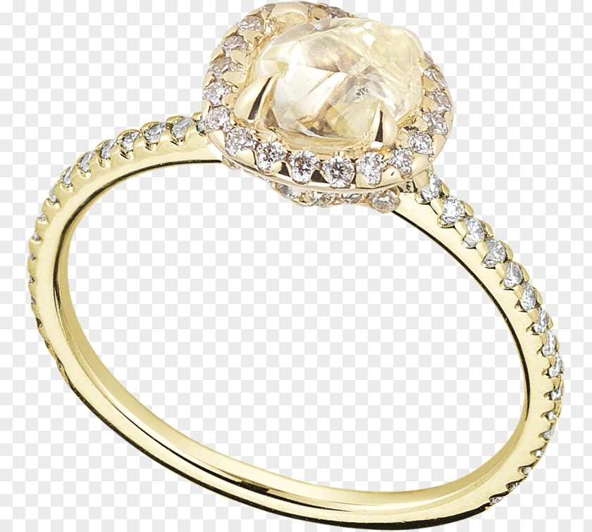 Ring Engagement Rough Diamond Wedding PNG