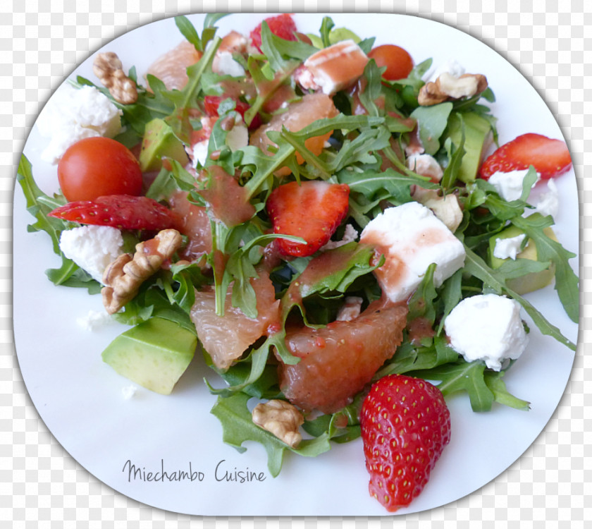 Salade DE FRUITS Greek Salad Spinach Smoked Salmon Cuisine Feta PNG
