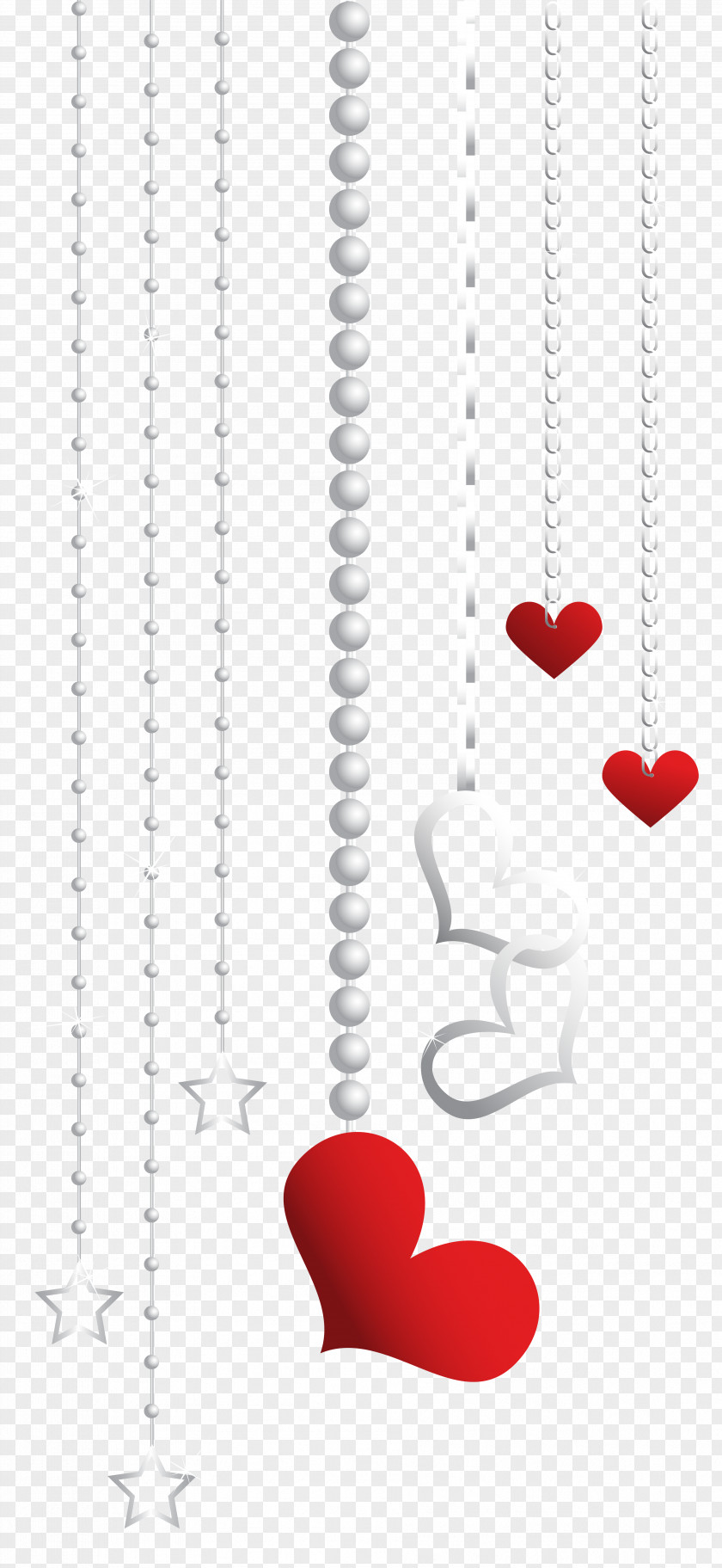 Valentine's Day Decoration Transparent PNG Clip Art Image Heart Red Pattern PNG