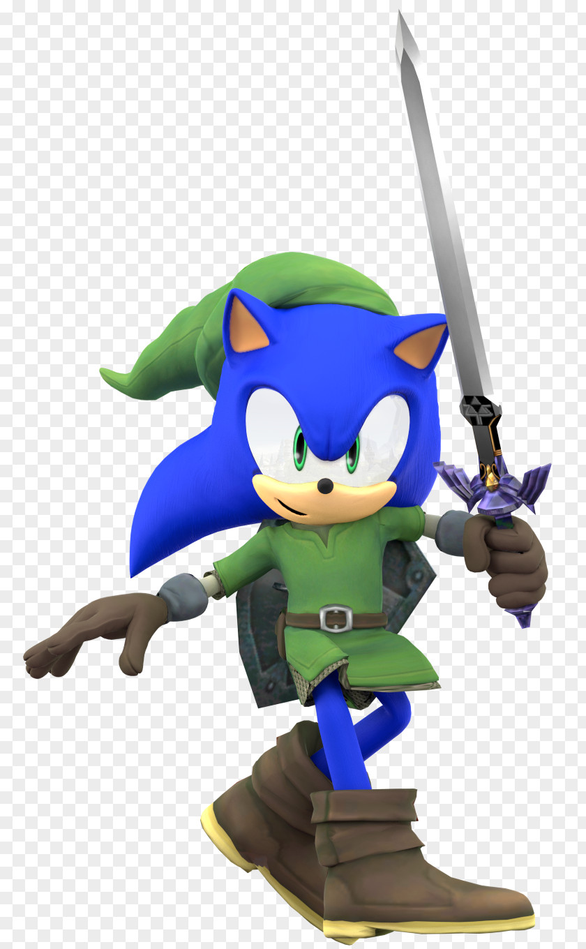 Weight Three-dimensional Characters Link Sonic The Hedgehog Lost World Heroes Knuckles Echidna PNG