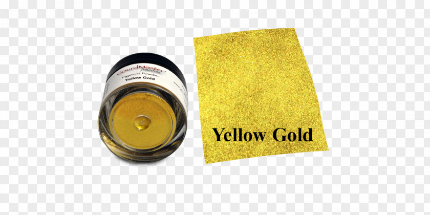 Yellow Powder Pigment Brand PNG
