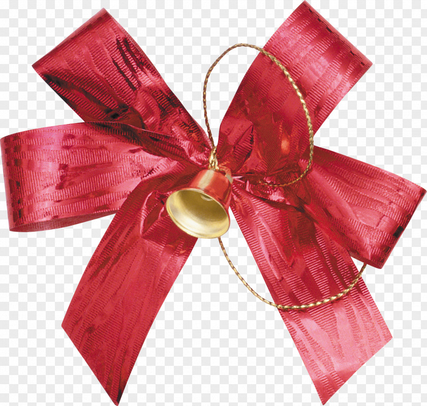 Bell Gift Ribbon Clip Art PNG