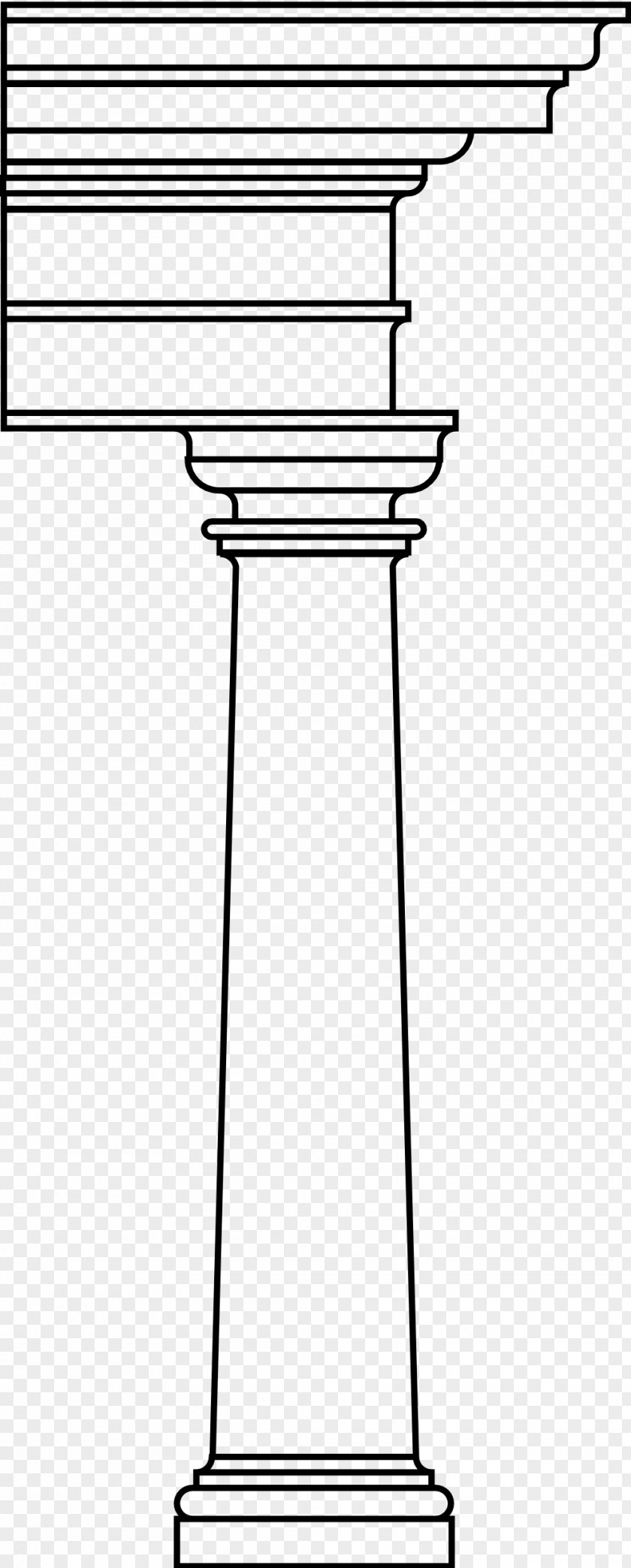 Column Tuscan Order Classical Capital Clip Art PNG