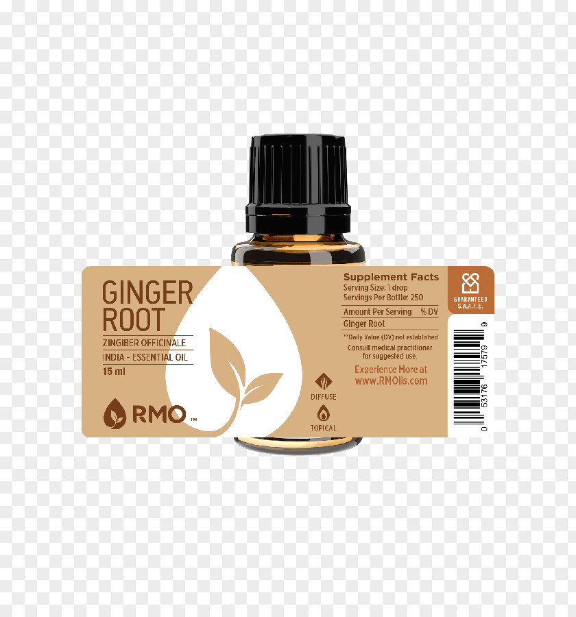 Ginger Root Eucalyptus Radiata Essential Oil Rocky Mountain Oils PNG