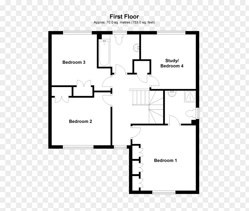 House Floor Plan Skye Close Room PNG