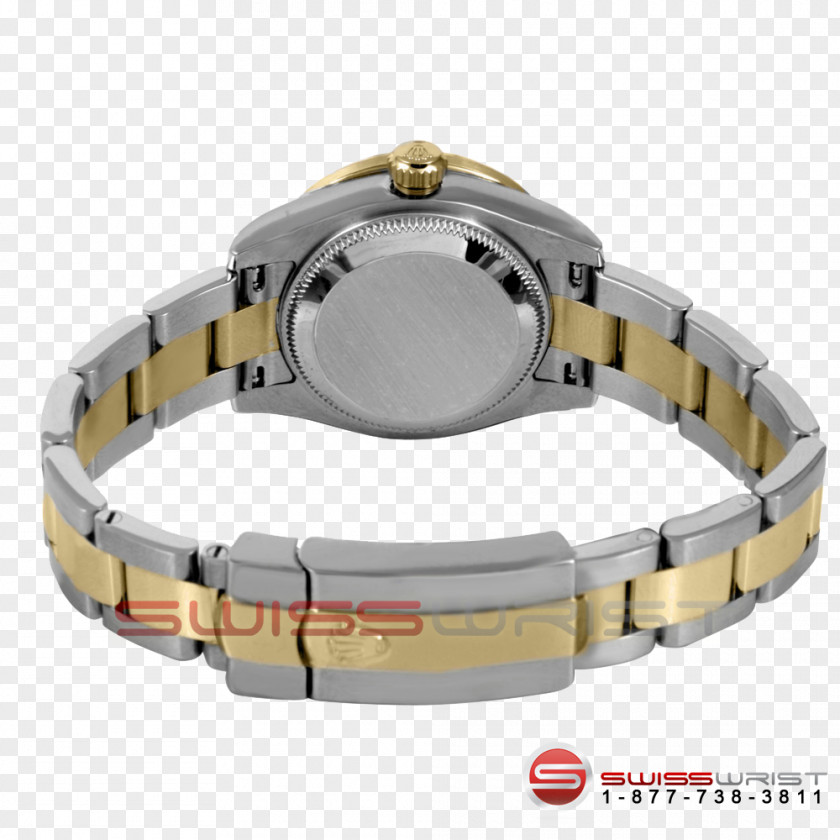 Watch Strap Silver PNG