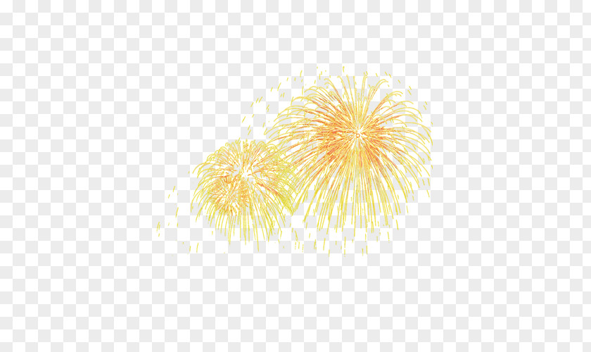 Fireworks Yellow PNG