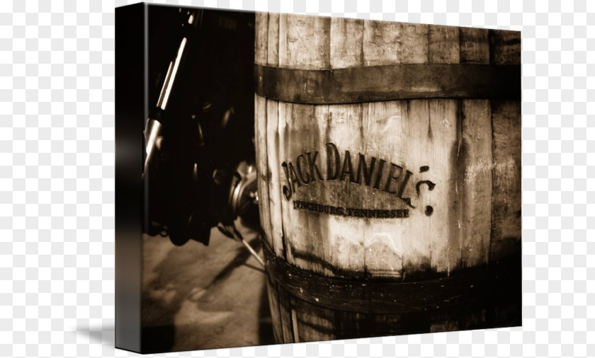 Larger Than Whiskey Barrel Tennessee Jack Daniel's Single PNG