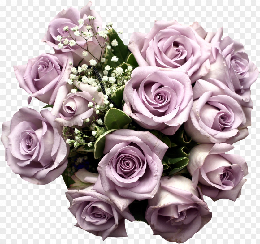 Light Purple Rose Bouquet Clipart Flower Clip Art PNG