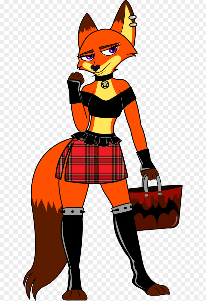 Nick Wilde Daughter Fan Art Character PNG art Character, Bad Girl Good clipart PNG