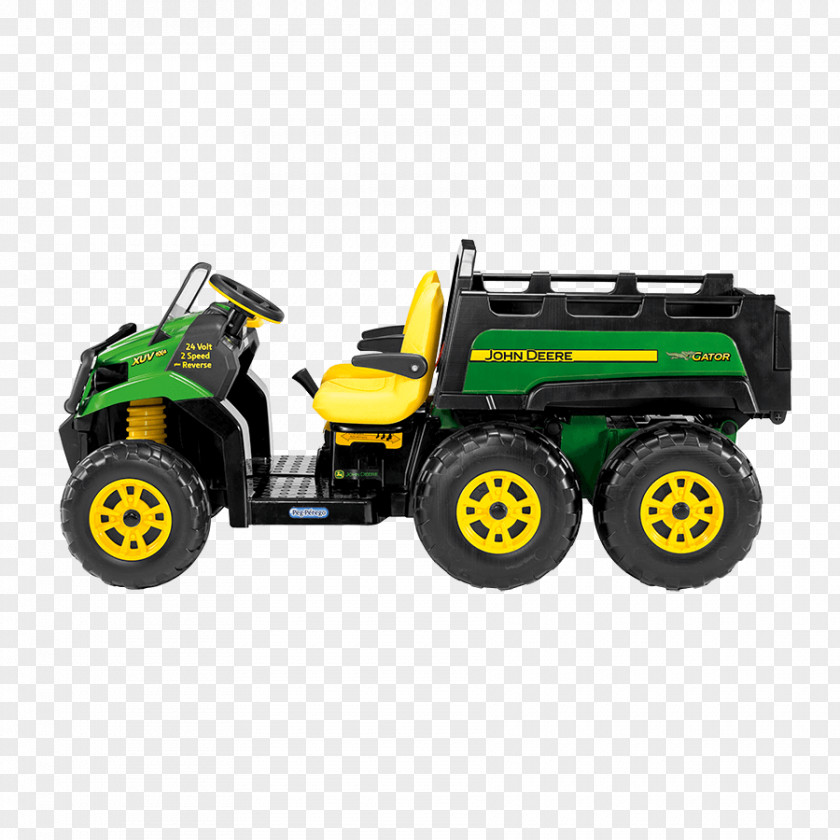 Peg Perego John Deere Gator Car Four-wheel Drive PNG