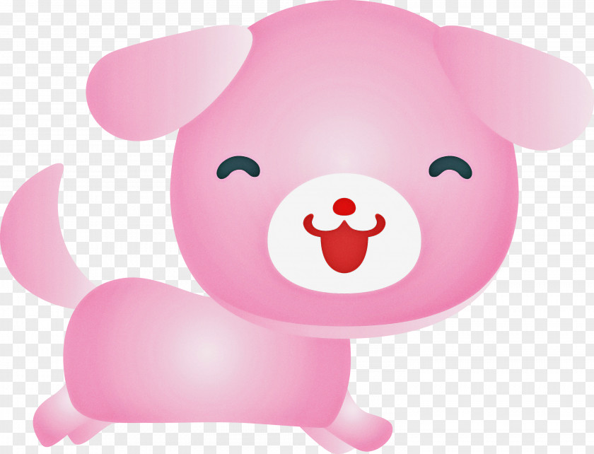 Pink Cartoon Snout PNG