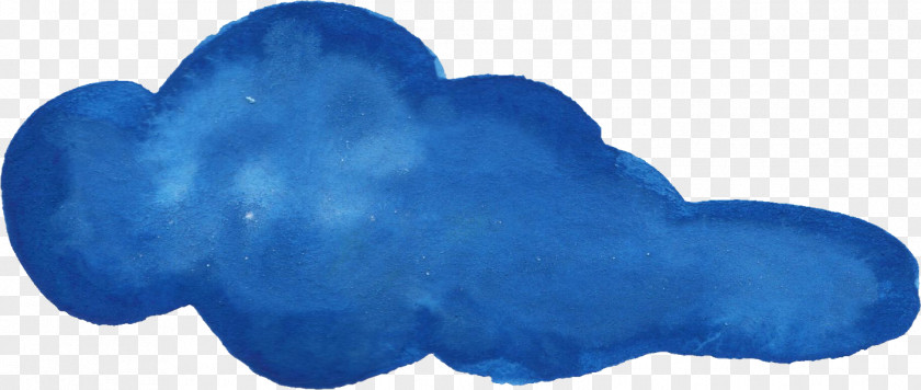 Watercolor Cloud Blue Painting Drawing PNG