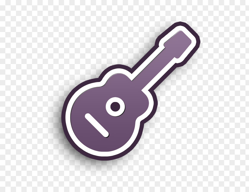 Acoustic Guitar Icon Educative Music PNG
