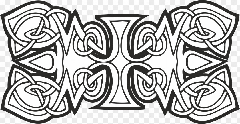 Celtic Art Drawing Ornament PNG