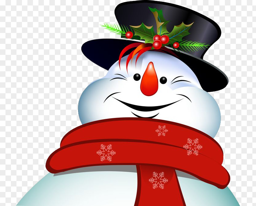 Snowman PNG Image New Year's Day Christmas Wallpaper PNG