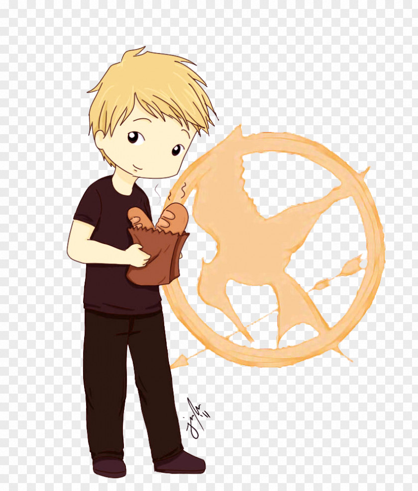 The Hunger Games Peeta Mellark Katniss Everdeen Fan Art PNG