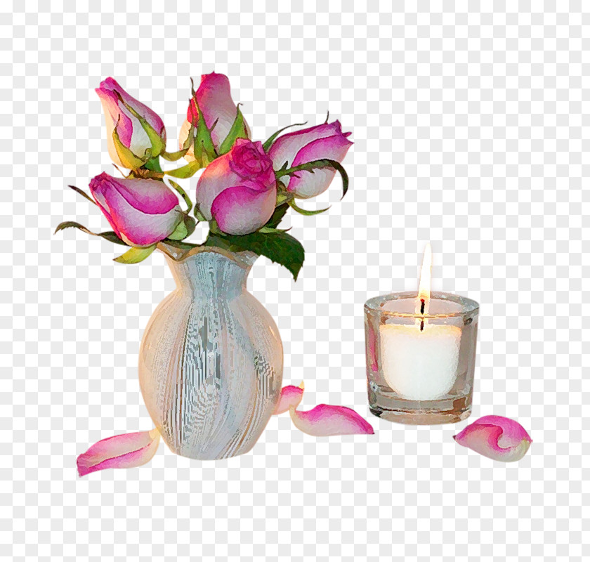 Vase Candle PNG