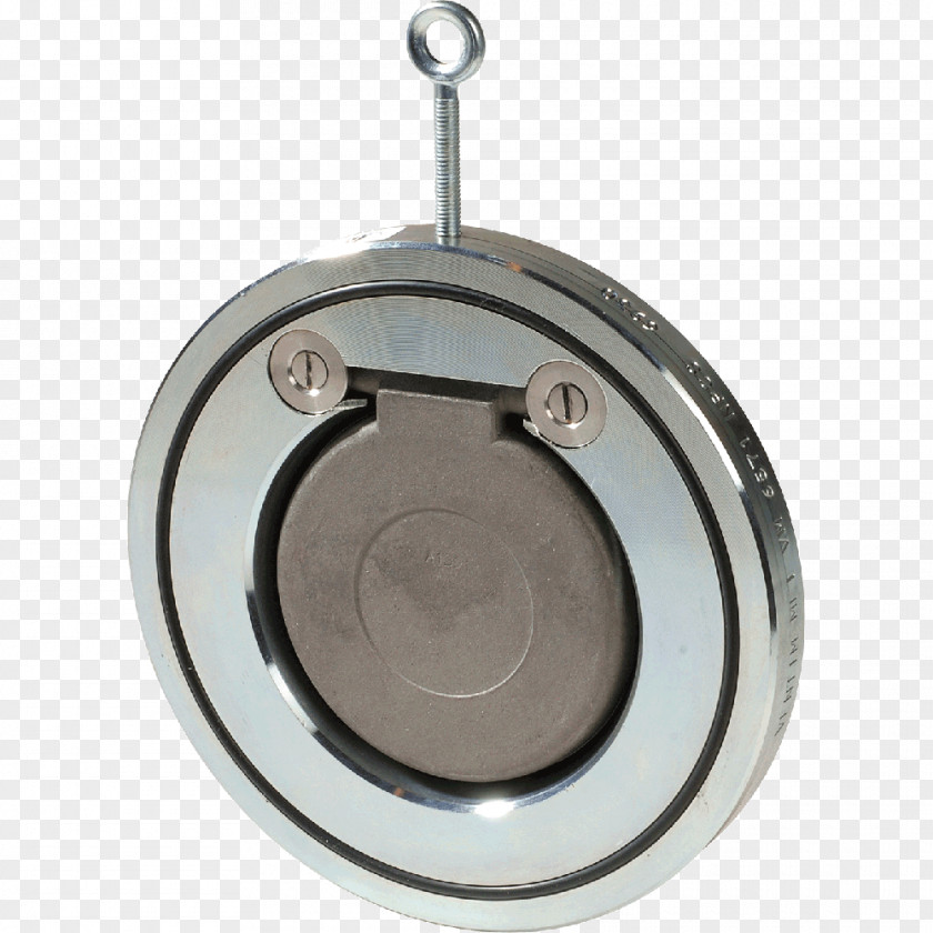 Water Flow Check Valve Product Design Silver PNG