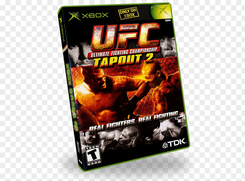 Xbox UFC: Tapout 2 Ultimate Fighting Championship Video Game Sports PNG