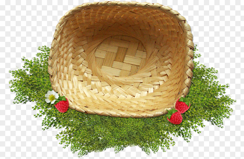 Bamboo Basket Baskets Plan View Clip Art PNG