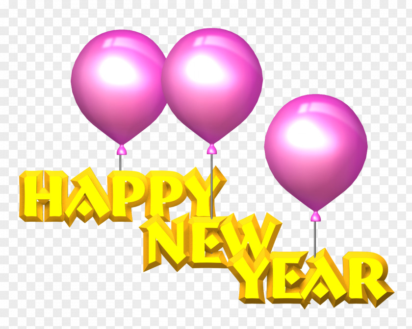 Happy New Year Year's Day Wish Resolution PNG