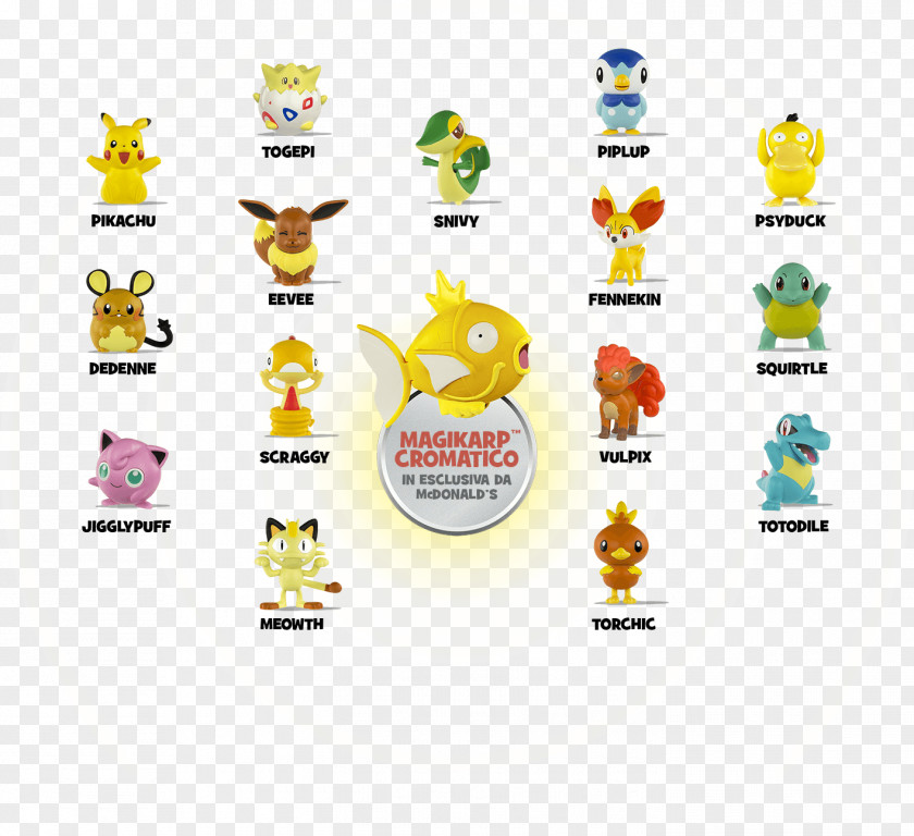 Mcdonalds Pokémon X And Y McDonald's Magikarp Happy Meal PNG