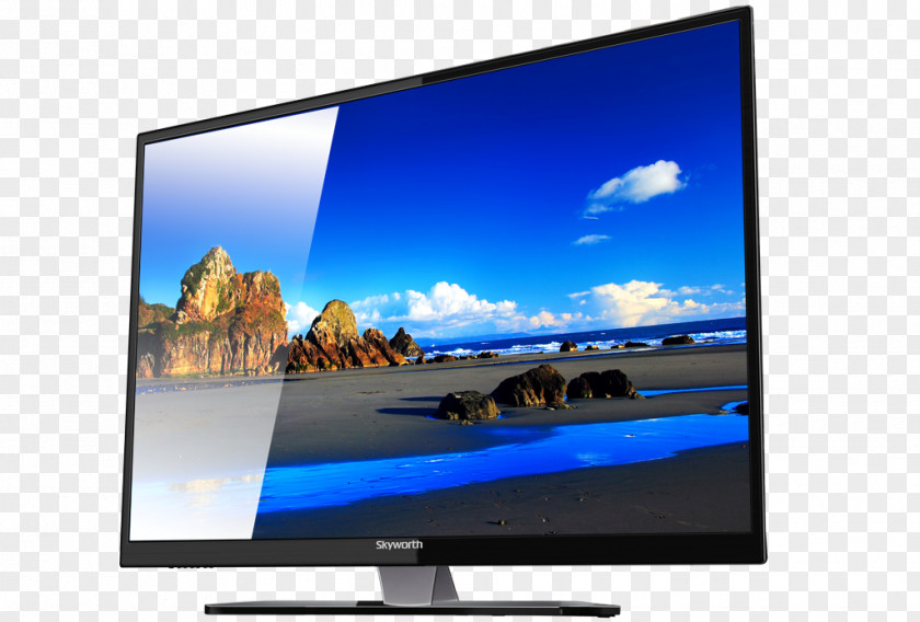 Price Television Set Smart TV LED-backlit LCD Skyworth PNG